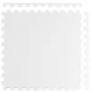 Játszószőnyeg, Ricokids 738200, fehér/szürke, 120 x 120 cm, 4 db-os kirakós szett, összeilleszthető elemek, vastagság: 1 cm, EVA hab