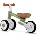 Háromkerekű futóbicikli, Nukido NK-603, zöld, EVA habkerekek 15 cm, állítható ülésmagasság 25-28 cm, kormányfordulás határoló, 12 hónapos kortól (TE760305)