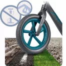 Kétkerekű futóbicikli, Nukido Light Flee, fekete, EVA habkerekek 29 cm, tartós nylon váz, állítható ülésmagasság 35-41 cm, puha ülés, gumírozott markolat, szuperkönnyű (TE760420)