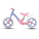 Kétkerekű futóbicikli, Ricokids Funnu, lila, magnézium váz, EVA habkerekek 29 cm, állítható ülésmagasság 35-42 cm, gumírozott markolatok ütközőkkel, könnyű (TE760502)