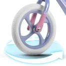 Kétkerekű futóbicikli, Ricokids Funnu, lila, magnézium váz, EVA habkerekek 29 cm, állítható ülésmagasság 35-42 cm, gumírozott markolatok ütközőkkel, könnyű (TE760502)