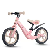   Kétkerekű futóbicikli, Ricokids Funnu, rózsaszín, magnézium váz, EVA habkerekek 29 cm, állítható ülésmagasság 35-42 cm, gumírozott markolatok ütközőkkel, könnyű (TE760503)