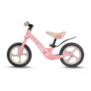 Kétkerekű futóbicikli, Ricokids Funnu, rózsaszín, magnézium váz, EVA habkerekek 29 cm, állítható ülésmagasság 35-42 cm, gumírozott markolatok ütközőkkel, könnyű (TE760503)