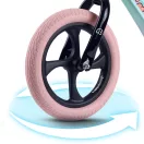 Kétkerekű futóbicikli, Ricokids Funnu, türkiz, magnézium váz, EVA habkerekek 29 cm, állítható ülésmagasság 35-42 cm, gumírozott markolatok ütközőkkel, könnyű (TE760504)
