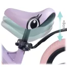 Kétkerekű futóbicikli, Ricokids Funnu, türkiz, magnézium váz, EVA habkerekek 29 cm, állítható ülésmagasság 35-42 cm, gumírozott markolatok ütközőkkel, könnyű (TE760504)
