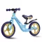 Kétkerekű futóbicikli, Ricokids Funnu, világoskék, magnézium váz, EVA habkerekek 29 cm, állítható ülésmagasság 35-42 cm, gumírozott markolatok ütközőkkel, könnyű (TE760505)