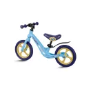 Kétkerekű futóbicikli, Ricokids Funnu, világoskék, magnézium váz, EVA habkerekek 29 cm, állítható ülésmagasság 35-42 cm, gumírozott markolatok ütközőkkel, könnyű (TE760505)