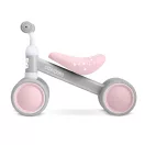 Háromkerekű futóbicikli, Ricokids, szürke, EVA habkerekek 15 cm, acél váz, kormányfordulás határoló, gumírozott markolat, 12 hónapos kortól