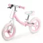Kétkerekű futóbicikli, Ricokids Fun Adventure, rózsaszín, acél váz, EVA hab kerekek 29 cm, állítható ülésmagasság 32-42 cm, hátsó fék, ultrakönnyű (TE760801)