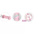 Kétkerekű futóbicikli, Ricokids Fun Adventure, rózsaszín, acél váz, EVA hab kerekek 29 cm, állítható ülésmagasság 32-42 cm, hátsó fék, ultrakönnyű (TE760801)