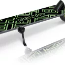 Gyerek roller, Ricokids Kodi, zöld, 14,5 cm PU kerekek, összecsukható, állítható kormány, kézifék és lábfék, ABEC-7 csapágy, 3–8 éveseknek, max. 50 kg