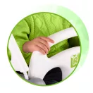 Gyerek hinta, Ricokids, szürke/zöld, állítható kötélmagasság: 130-160 cm, átalakítható, teherbírás: 30 kg, téglalap alakú