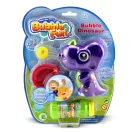 Buborékfújó gép, Ricokids RK-905, Triceratopsz forma, 12 x 5,5 x 11 cm, mechanikus, buborékfújó folyadékkal, 3 éves kortól, nem zenélő