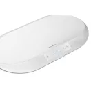 Elektronikus babamérleg, Nukido NK-950, fehér, 5 g pontosság, beépített 150 cm mérőszalag, teherbírás: 40 kg, elemes (3 x  AAA, tartozék)