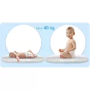 Elektronikus babamérleg, Nukido NK-950, fehér, 5 g pontosság, beépített 150 cm mérőszalag, teherbírás: 40 kg, elemes (3 x  AAA, tartozék)