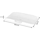 Elektronikus babamérleg, Nukido NK-951, fehér, 5 g pontosság, beépített 60 cm mérőszalag, teherbírás: 40 kg, elemes (2 x AAA, tartozék)