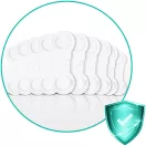 Gyerekzár, Ricokids 798300, fehér, szerkényhez és fiókhoz, 9, 5 x 3, 4 cm, állítható, 10 db zár, UV álló, műanyag, 3M ragasztóval (TE798300)