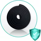 Élvédő habszalag, Ricokids 798711, fekete, bútorélekhez, 600 cm, UV-álló, 3M ragasztóval, puha hab (TE798711)