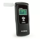 Alkoholteszter, szonda, Alcofind DA-8500E, elektrokémiai technológia, 100 db egyszer használatos fúvóka, 12 hónapig ingyenes kalibrálás