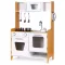 Játékkonyha, ECOTOYS PLK534, fa, 60 x 30 x 90 cm, fényhatásokkal, hanghatásokkal, 5 db tartozékkal, elemes (2 x AAA, nem tartozék)