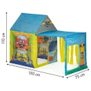 Gyereksátor, IPLAY 8174, 75 x 150 x 110 cm, autószerelő műhely, műanyag váz, poliészter borítás, beltéri/kültéri