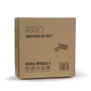 Postaláda, ModernHome HPB932-8, antracit, 37 x 37 x 10,3 cm, horganyzott acél, rozsdaálló, újságtartóval, falra és kerítésre szerelhető, zárt kialakítás, 2 kulccsal, szerelőkészlettel
