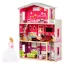 Fa babaház, ECOTOYS 4118, Malibu rezidencia, 87 x 32 x 114 cm, 3 szint, 4 szoba, mozgó lift, 10 db bútor, 27 cm babákhoz