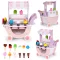 Fagylaltozó játékkészlet, ECOTOYS TL89015, fagylaltozó, 12 db, fa, mágneses, 3 éves kortól, biztonságos kialakítás