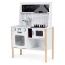 Játékkonyha, ECOTOYS PLK537, fa, 70 x 29,5 x 96 cm, fényhatásokkal, hanghatásokkal, tartozékokkal