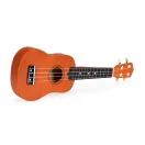 Gyerek ukulele, ECOTOYS MF019E, barna, 17,5 x 5 x 52,5 cm, fa, hangolható, 4 nejlon húrral, pengetővel, 12 bunddal, 3 éves kortól ajánlott