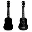 Gyerek ukulele, ECOTOYS MF019D, fekete, 17,5 x 5 x 52,5 cm, fa, hangolható, 4 nejlon húrral, pengetővel, 12 bunddal, 3 éves kortól ajánlott