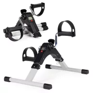   Szobakerékpár, MOVEPRO GB-MC05, mini, 48 x 36,5 x 26 cm, fekete, összecsukható, 5 funkciós kijelző, csúszásgátló pedálok, mechanikus ellenállás-állítás