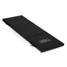Edzőszőnyeg, MOVEPRO GB-GYM, fekete, 182 x 60 cm, vastagság: 50 mm, fekete, összecsukható, könnyen tisztítható, szintetikus bőr (PU) borítás, puha EPE hab