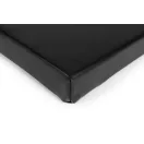 Edzőszőnyeg, MOVEPRO GB-GYM, fekete, 182 x 60 cm, vastagság: 50 mm, fekete, összecsukható, könnyen tisztítható, szintetikus bőr (PU) borítás, puha EPE hab