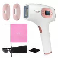   IPL szőrtelenítő, WEBBER 05S7IPL, lézeres, 21,5 × 15 × 6,5 cm, LCD kijelző, UV-szűrő, 500 000 villanás, hálózati, arcra és testre