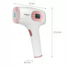IPL szőrtelenítő, WEBBER 05S7IPL, lézeres, 21,5 × 15 × 6,5 cm, LCD kijelző, UV-szűrő, 500 000 villanás, hálózati, arcra és testre