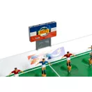 Rugós csocsóasztal, Multistore HC38246, zöld, 51 x 37 x 6,5 cm, hordozható, 22 játékos, rugós játékosokkal, mozgatható kapusokkal, 1 labda, eredményjelző