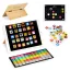 Oktató tablet, ECOTOYS G090, 18 x 24,7 cm, fa, 55 db szám és műveleti jel, 30 db kép, 3 éves kortól