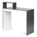 Íróasztal, ModernHome CHDK07-DG, 110 x 40 x 92 cm, szürke, 4 polcos, laminált forgácslap, védőtalpakkal