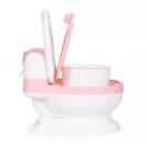 Gyerek bili, ECOTOYS HA-P05, rózsaszín, WC-szerű kialakítás, fedéllel, tisztítókefével, kivehető tartállyal, puha ülőkével, stabil, műanyag