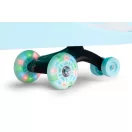 Wiggle autó, ECOTOYS YM-SW-1, kék, 79 x 36 x 38,5 cm, LED-es világító gumírozott kerekek, 360°-ban forgó kormány, beltéri/kültéri, teherbírás: 70 kg, 3 év felett