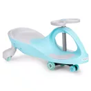 Wiggle autó, ECOTOYS YM-SW-1, kék, 79 x 36 x 38,5 cm, LED-es világító gumírozott kerekek, 360°-ban forgó kormány, beltéri/kültéri, teherbírás: 70 kg, 3 év felett