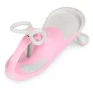 Wiggle autó, ECOTOYS YM-SW-1, rózsaszín, 79 x 36 x 38,5 cm, LED-es világító gumírozott kerekek, 360°-ban forgó kormány, beltéri/kültéri, teherbírás: 70 kg, 3 év felett