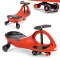 Wiggle autó, ECOTOYS YM-SW-1, piros, 79 x 36 x 38,5 cm, LED-es világító gumírozott kerekek, 360°-ban forgó kormány, beltéri/kültéri, teherbírás: 70 kg, 3 év felett