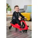 Wiggle autó, ECOTOYS YM-SW-1, piros, 79 x 36 x 38,5 cm, LED-es világító gumírozott kerekek, 360°-ban forgó kormány, beltéri/kültéri, teherbírás: 70 kg, 3 év felett