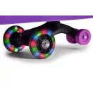 Wiggle autó, ECOTOYS YM-SW-1, lila, 79 x 36 x 38,5 cm, LED-es világító gumírozott kerekek, 360°-ban forgó kormány, beltéri/kültéri, teherbírás: 70 kg, 3 év felett