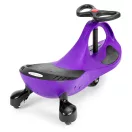 Wiggle autó, ECOTOYS YM-SW-1, lila, 79 x 36 x 38,5 cm, LED-es világító gumírozott kerekek, 360°-ban forgó kormány, beltéri/kültéri, teherbírás: 70 kg, 3 év felett