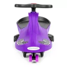 Wiggle autó, ECOTOYS YM-SW-1, lila, 79 x 36 x 38,5 cm, LED-es világító gumírozott kerekek, 360°-ban forgó kormány, beltéri/kültéri, teherbírás: 70 kg, 3 év felett