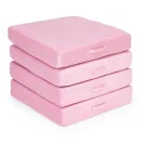 Gyerek moduláris fotel, ECOTOYS TMSRT-14, rózsaszín, 8 modul, levehető és mosható huzat, habszivacs, átalakítható kanapévá, puffá, matraccá, teherbírás: 120 kg, 2 gyermeknek