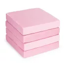 Gyerek moduláris fotel, ECOTOYS TMSRT-15, rózsaszín, 10 modul, levehető és mosható huzat, habszivacs, átalakítható kanapévá, puffá, matraccá, teherbírás: 120 kg, 2 gyermeknek